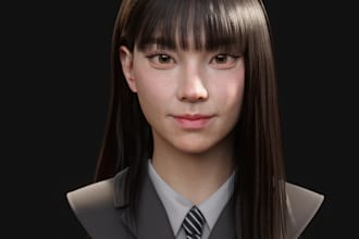 design and customize 3d metahuman character with animation and rigging