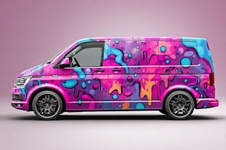 design van wrap, car wrap, and vinyl wrap for any vehicle