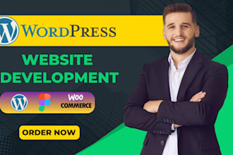 do wordpress website development,design or redesign wordpress business