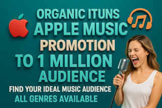 organic apple music and itunes promotion via curated apple music playlists