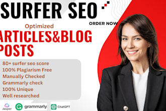 write surfer SEO optimized articles with jasper ai