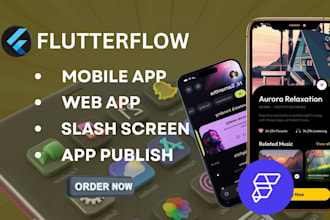 I will do flutter mobile app development android ios app development flutter developer