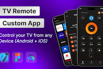 build a branded smart TV remote app for samsung, lg, roku, fire TV, android