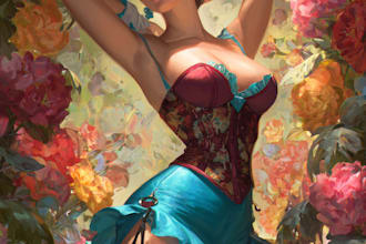 do nsfw art pin up girl fanarts and oc model pinup