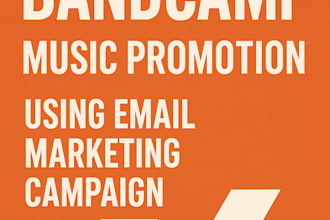 do bandcamp music promotion using email marketing campaign