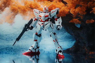 design robots and concept art of futuristic mecha