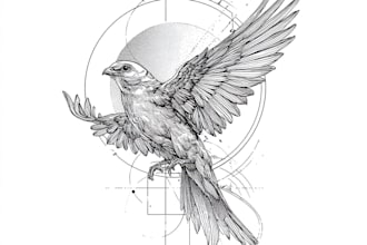 design line art photos for tattoo design