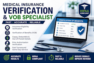 do medical insurance vob for US healthcare providers