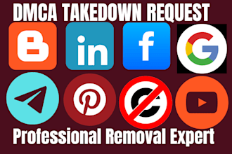 do mass report for tiktok facebook instagram youtube google under dmca