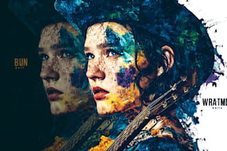 create magical abstract art, psychedelic, surrealism, cubism