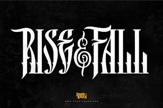 design dj, producer,rap,rock, band logo in 24hours