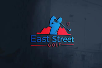 do masterful golf logo design for clubs, tournaments