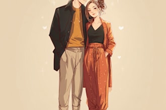make a beautiful couple portrait