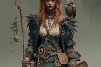do illustration for books, games, ttrpg, dnd and tcg