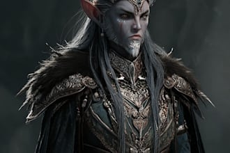 draw fantasy illustration splasher