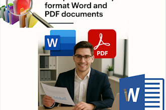 professionally format word and PDF documents