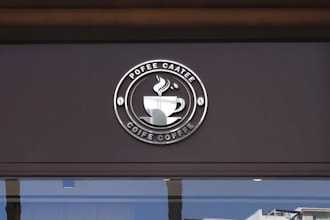 do a professional cafe and coffee shop logo design