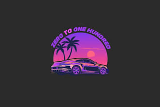 design hip west coast luxury car rental logo