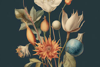 paint watercolour botanical illustration