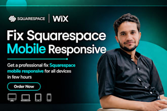 fix squarespace mobile issues and optimize squarespace website responsive