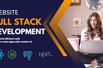 do full stack web app development as mern stack developer, full stack developer
