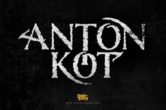 design a logo for your alternative rock, or pop punk band