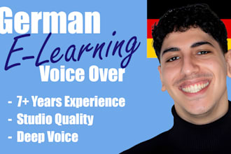 record quality german voice over for corporate e learnings