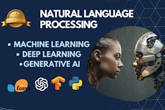 build natural language processing nlp model and text analysis