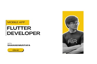 develop clean flutter ui with api integration