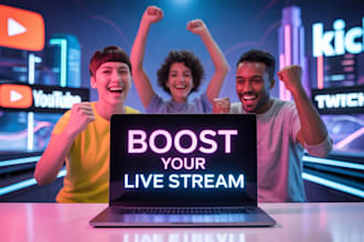 offer youtube live stream promotion, video streaming service