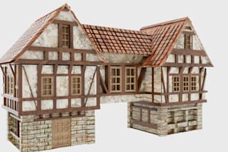 create 3d models of anything in maya