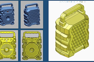 do reverse engineering from scan data to 3d cad model