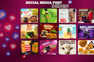 design custom social media graphics for your brand