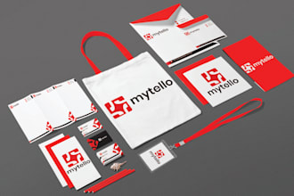 do branding stationery design, business cards and letterheads