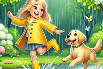 illustrate children book illustration, children book illustration