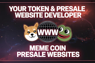 create solana presale or solana ico website