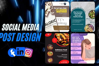 design social media posts carousel design, fb post, insta post design