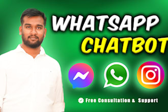 automate whatsapp and instagram with an ai chatbot for your business