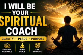 be your spiritual coach for inner peace