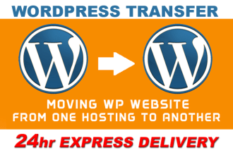 move wordpress site in 24 hours