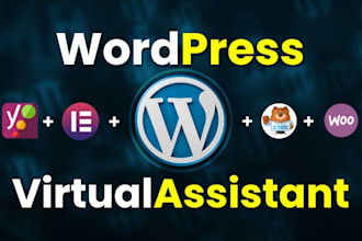 be your wordpress virtual assistant VA for any task