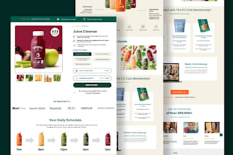 build product page, home page, listicle, and advertorial in replo