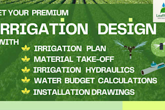 make premium irrigation plans