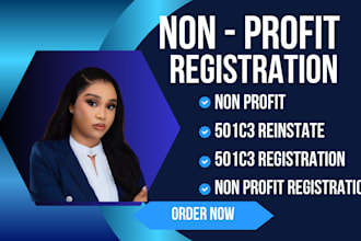 handle non profit registration, 501c3 reinstate, 501c3 registration, non profit