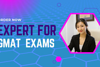 be your expert for  gmat exams