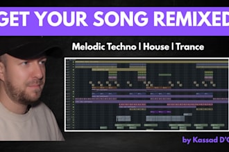 create a dj ready remix in melodic techno, prog house or trance