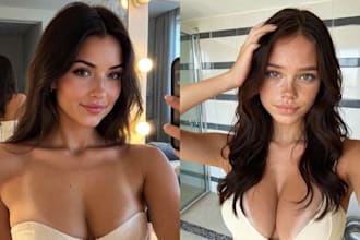 train realistic lora for ai influencer model