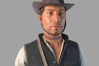 do 3d realistic metahuman character stylized character realistic avatar cc4, ue5