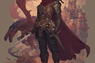 dnd character art and dnd character art