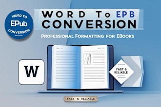 professional word to epub conversion and formatting